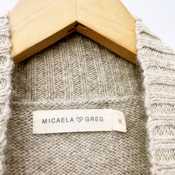 Michaela Greg Gia Dress in Oatmeal - Picture 8 of 11